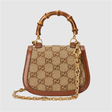 gucci bamboo 1947 mini top handle bag